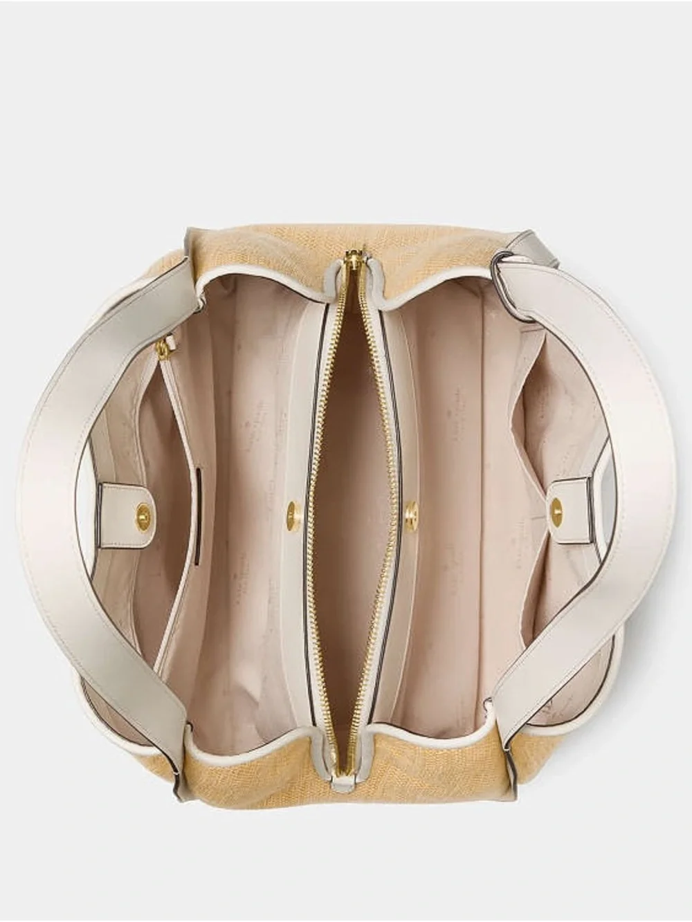 Kate Spade Knott Straw Large Carryall Bag